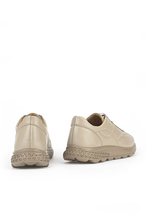 Ziya, Kadın Hakiki Deri Sneaker 143992ZN2004 Buz - Görsel 4