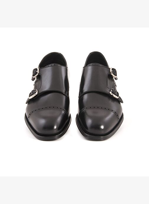 Franceschetti Çift Kemerli Erkek Klasik Ayakkabı 7078008 - Görsel 4