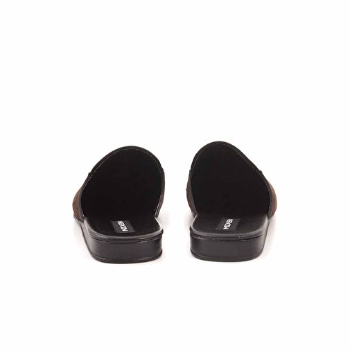 Mocassini Kahverengi Erkek Süet Terlik 191MCE772 0300 - Görsel 5