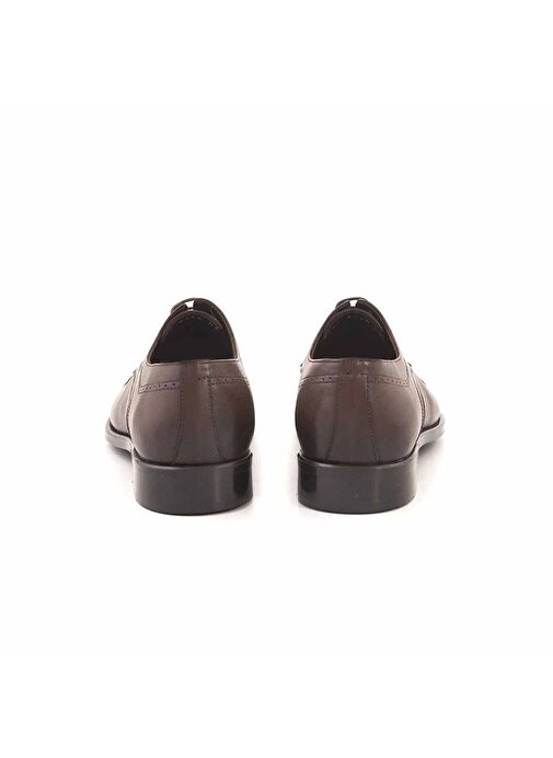 Kemal Tanca Kahverengi Erkek Deri Klasik Ayakkabı 192KTE483 9592 - Görsel 5