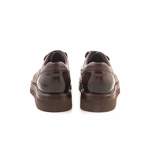 Kemal Tanca Kahverengi Erkek Deri Günlük Ayakkabı 221KTE483 0300 - Görsel 5