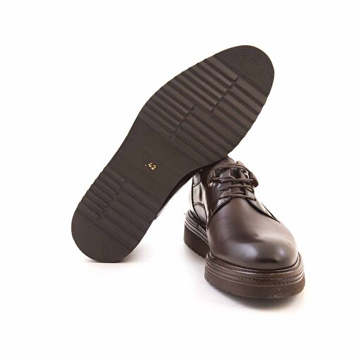 Kemal Tanca Kahverengi Erkek Deri Günlük Ayakkabı 221KTE483 0300 - Görsel 6