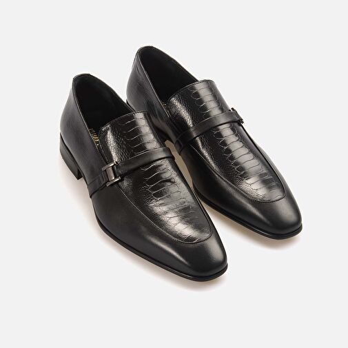 Kemal Tanca Kahverengi Erkek Deri Klasik Ayakkabı 222KTGE624 6270 - Görsel 4