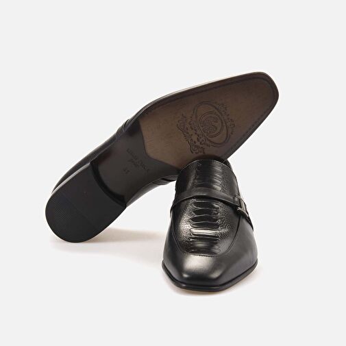 Kemal Tanca Kahverengi Erkek Deri Klasik Ayakkabı 222KTGE624 6270 - Görsel 6