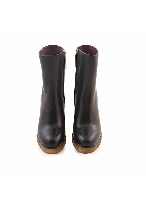 Mocassini Kadın Topuklu Bot 1262 - Görsel 4