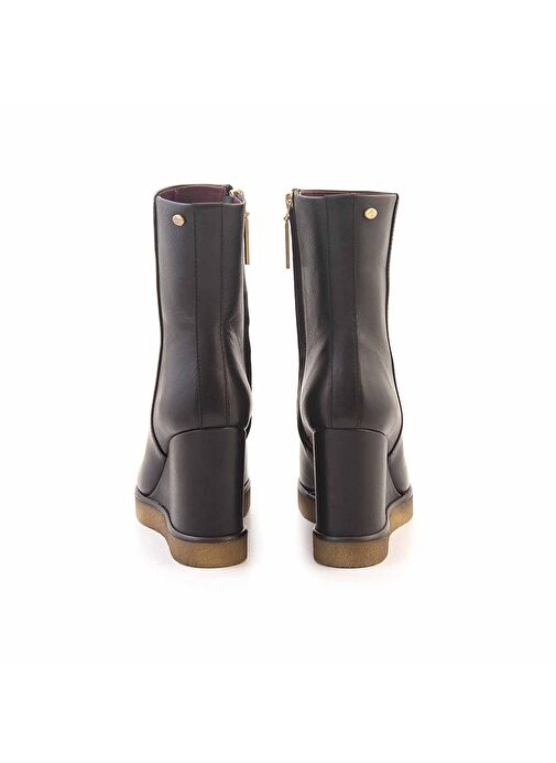 Mocassini Kadın Topuklu Bot 1262 - Görsel 5