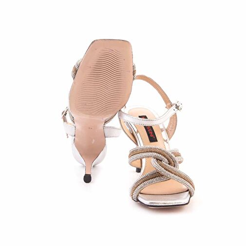 Mocassini Kadın Gece & Abiye Ayakkabı 319-268 - Görsel 6