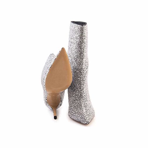 Mocassini Kadın Topuklu Çizme 66715 - Görsel 6