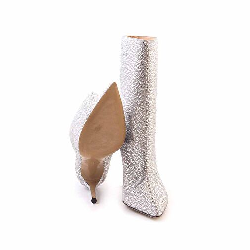 Mocassini Kadın Topuklu Çizme 66715 - Görsel 6