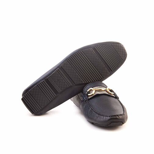 Mocassini Lacivert Erkek Loafer 60863 - Görsel 5