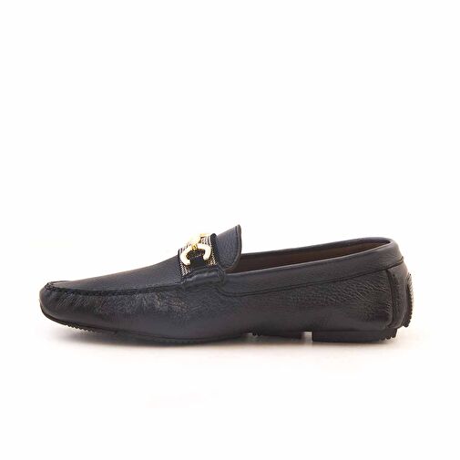 Mocassini Lacivert Erkek Loafer 60863 - Görsel 3