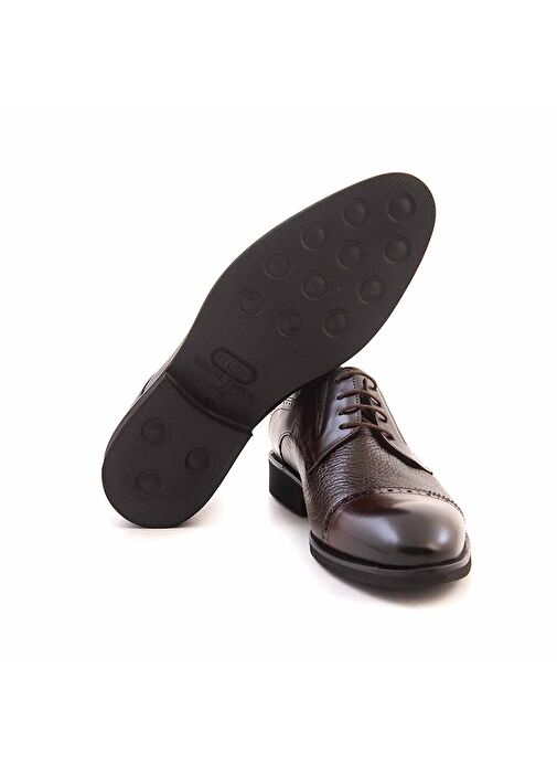 Kemal Tanca Kahverengi Erkek Deri Klasik Ayakkabı 231KTGE813 574 - Görsel 6