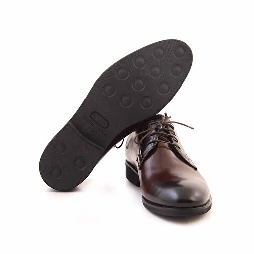 Kemal Tanca Kahverengi Erkek Deri Klasik Ayakkabı 231KTGE813 1519 - Görsel 6