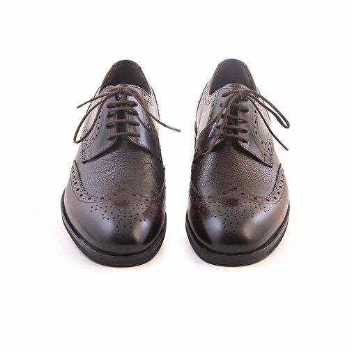 Kemal Tanca Siyah Erkek Deri Klasik Ayakkabı 231KTGE813 213 - Görsel 4