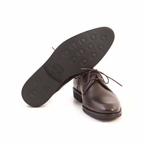 Kemal Tanca Siyah Erkek Deri Klasik Ayakkabı 231KTGE813 7623 - Görsel 6