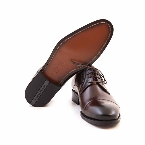 Kemal Tanca Siyah Erkek Deri Klasik Ayakkabı 231KTGE813 396 - Görsel 6