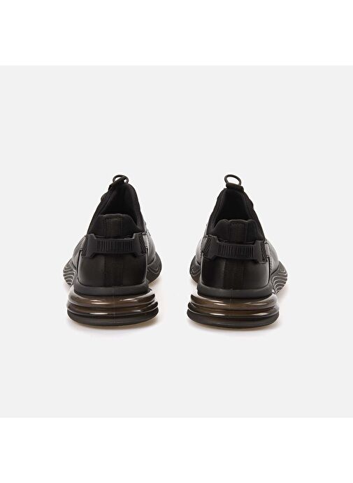 Kemal Tanca Siyah Erkek Deri Günlük Ayakkabı 232KTE364 0730 - Görsel 3