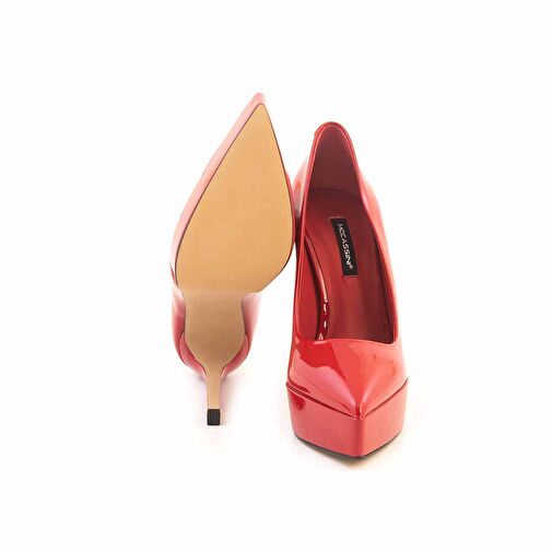 Mocassini Kadın Topuklu Ayakkabı 9001 - Görsel 6