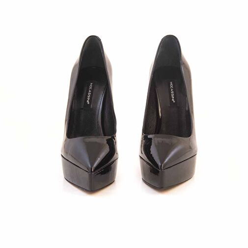 Mocassini Kadın Topuklu Ayakkabı 9001 - Görsel 4