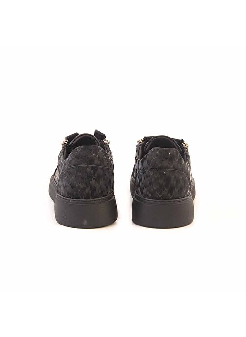 Kemal Tanca Siyah Erkek Deri Günlük Ayakkabı 232KTE597 S700 - Görsel 5