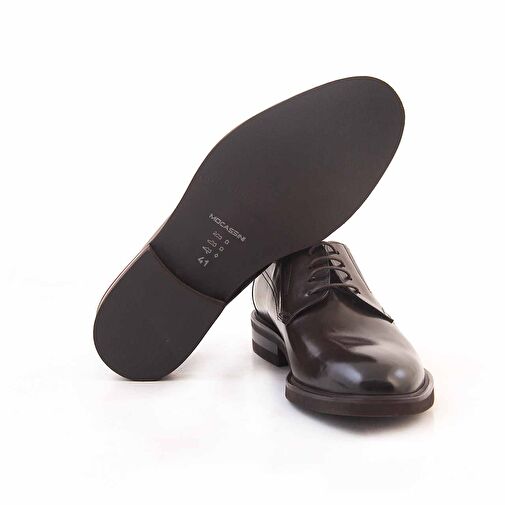 Mocassini Bağcıklı Erkek Klasik Ayakkabı 6953-1 - Görsel 6