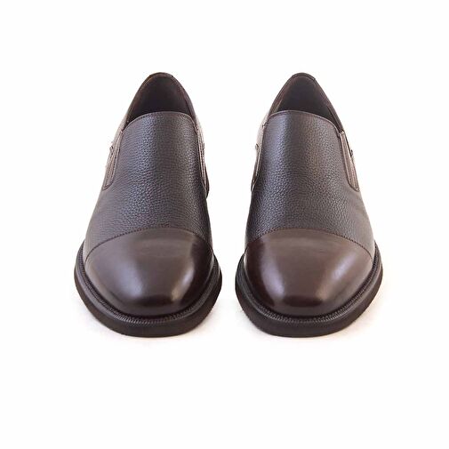 Kemal Tanca Kahverengi Erkek Deri Klasik Ayakkabı 232KTGE624 A3700-4 - Görsel 4