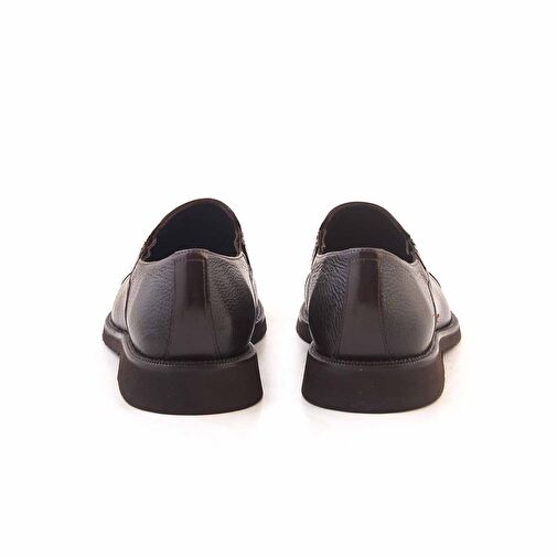 Kemal Tanca Kahverengi Erkek Deri Klasik Ayakkabı 232KTGE624 A3700-4 - Görsel 5