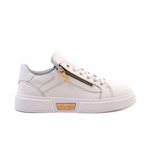 Kemal Tanca Siyah Erkek Deri Sneaker 232KTE527 19226 - Görsel 2