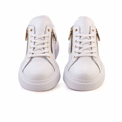 Kemal Tanca Siyah Erkek Deri Sneaker 232KTE527 19226 - Görsel 4