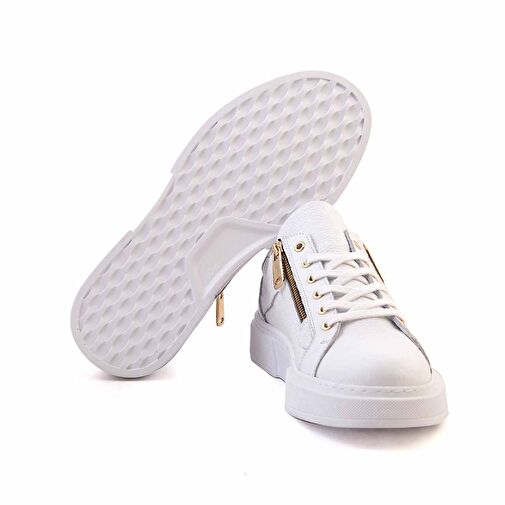 Kemal Tanca Siyah Erkek Deri Sneaker 232KTE527 19226 - Görsel 6