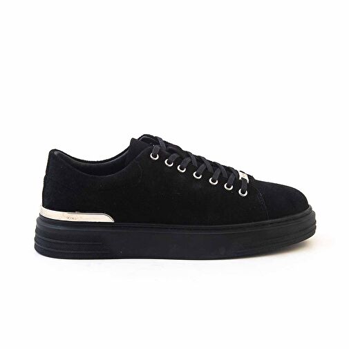 Kemal Tanca Siyah Erkek Süet Sneaker 241KTE527 20266-2 - Görsel 2