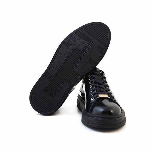 Kemal Tanca Siyah Erkek Rugan Sneaker 241KTE527 20266-1 - Görsel 6