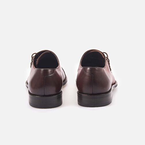 Kemal Tanca Kahverengi Erkek Deri Klasik Ayakkabı 241KTGE624 7526-15 - Görsel 5