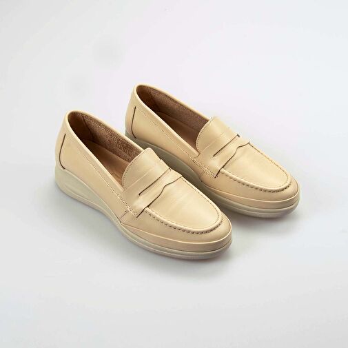 Kemal Tanca Kemal Tanca Krem Kadın Günlük Ayakkabı 654 Boyner'de! Krem - 4. görsel