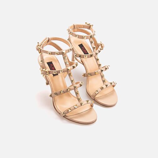 Rouge Uzun Topuklu Kadın Gece & Abiye Ayakkabı 6319-01 - Görsel 4