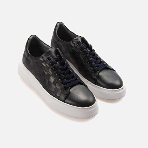 Kemal Tanca Beyaz Erkek Deri Günlük Ayakkabı 232KTE597 701 - Görsel 4