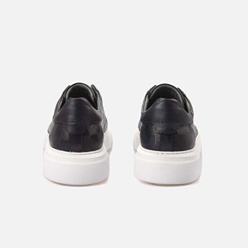 Kemal Tanca Beyaz Erkek Deri Günlük Ayakkabı 232KTE597 701 - Görsel 5