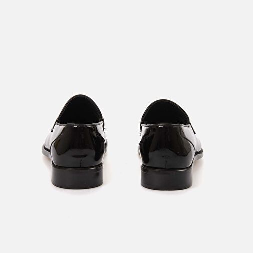 Kemal Tanca Siyah Erkek Rugan Klasik Ayakkabı 191KTE483 9775 - Görsel 5