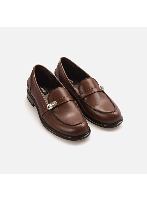 Kemal Tanca Hakiki Deri Kadın Günlük Ayakkabı AD2112 - Görsel 4