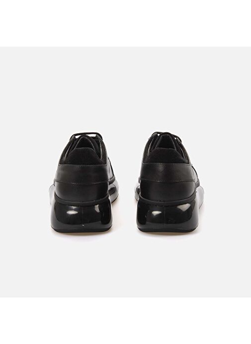 Kemal Tanca Siyah Erkek Deri Sneaker 242KTE838 C0610 - Görsel 5