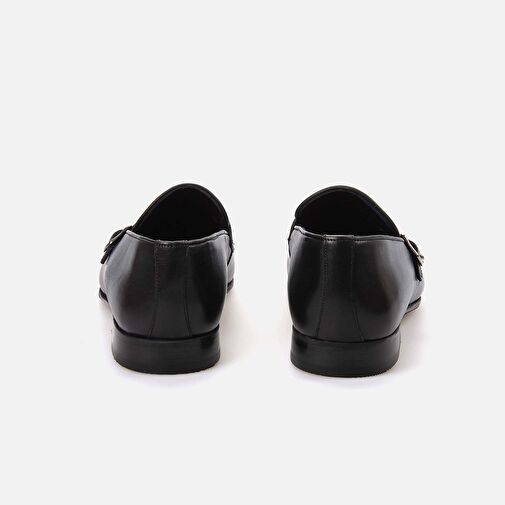 Kemal Tanca Hakiki Deri Erkek Tokalı Klasik Ayakkabı 13071 - Görsel 5