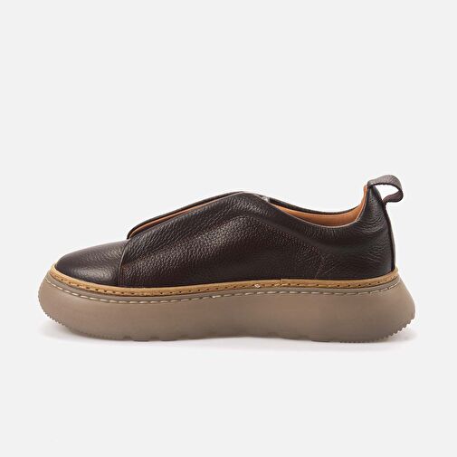 Kemal Tanca Siyah Erkek Deri Sneaker 242KTE928 L30 - Görsel 3