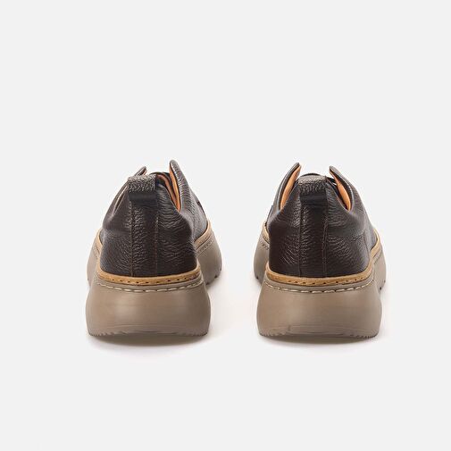 Kemal Tanca Siyah Erkek Deri Sneaker 242KTE928 L30 - Görsel 5