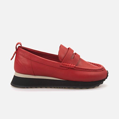 Rouge Taba Kadın Deri Loafer 242RGK884 117 - Görsel 2