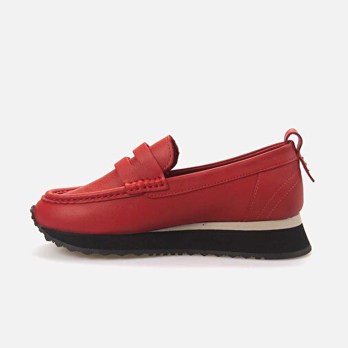Rouge Taba Kadın Deri Loafer 242RGK884 117 - Görsel 3