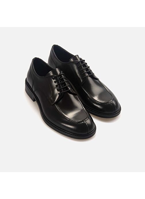 Kemal Tanca Siyah Erkek Deri Günlük Ayakkabı 242KTGE321 28804 - Görsel 4
