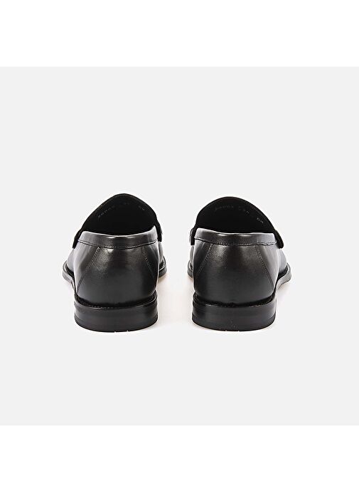 Kemal Tanca Siyah Erkek Deri Günlük Ayakkabı 242KTGE321 20009 - Görsel 5