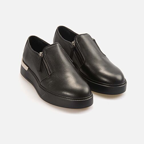 Mocassini Fermuarlı Erkek Günlük Ayakkabı Z4010 - Görsel 4