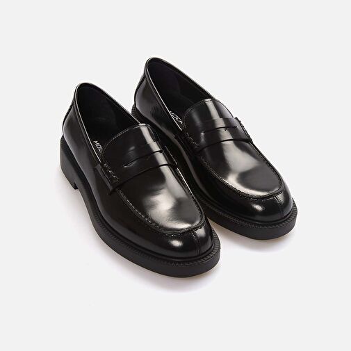 Mocassini Bağcıklı Erkek Klasik Ayakkabı A3803 - Görsel 4