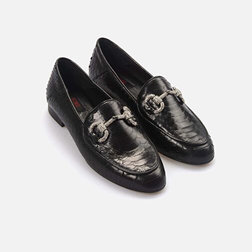 Rouge Kahverengi Kadın Deri Klasik Ayakkabı 242RGK688 6906V1 - Görsel 4